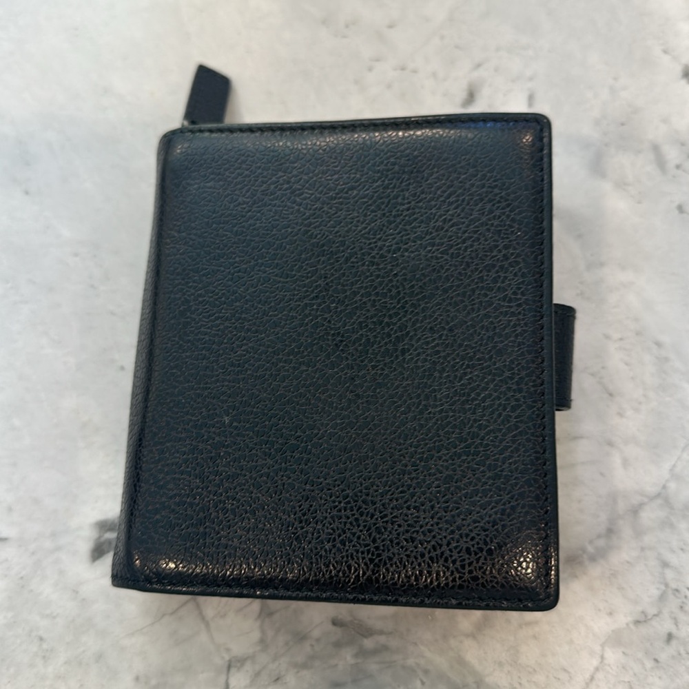 Bvlgari compact black leather wallet - Picture 6 of 9